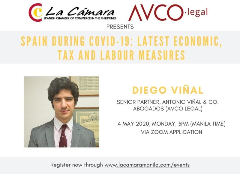 Online Seminar related to Covid-19: Tax and Labour Measures in Spain